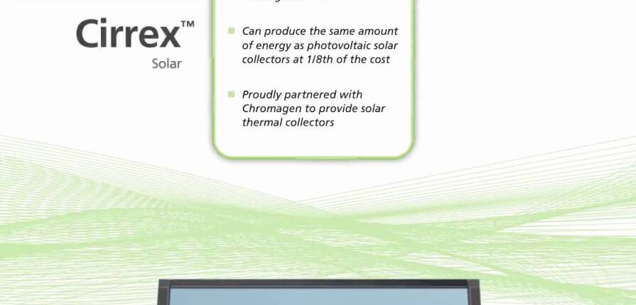 Product Showcase - A. O. Smith Cirrex Solar Thermal Water Heating System
